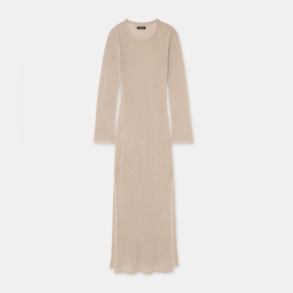 NAADAM Dresses & Skirts - Naadam Textured Crochet Maxi Dress Size Small
